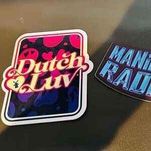 2 New Dutch Bros Stickers! Collectible